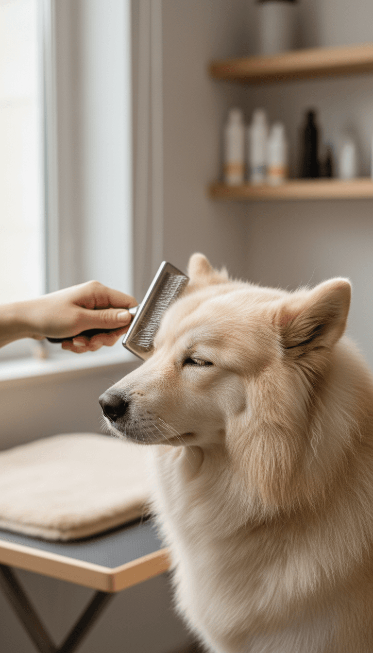 Brushing that untangles